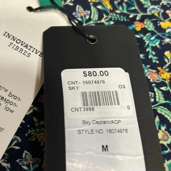 Selected Homme NWT men shirt sustainable short sleeve floral lightweight Reg 80 - Picture 8 of 11